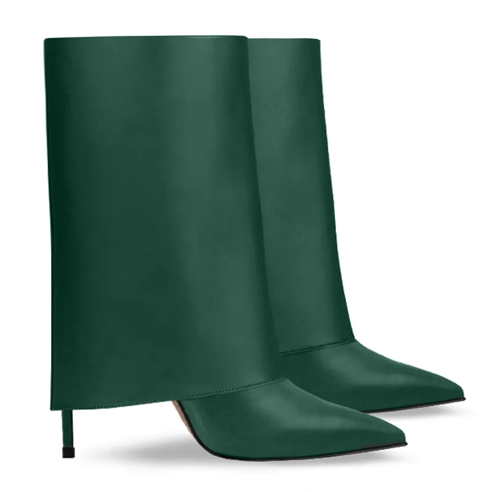 DIANE GREEN LEATHER