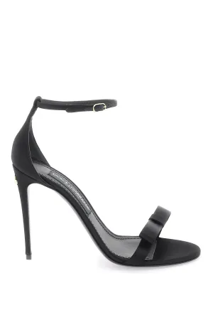 Dolce & gabbana satin sandals
