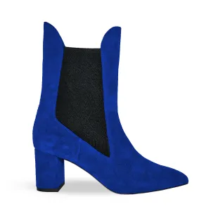 ELIZABETH BLUE SUEDE