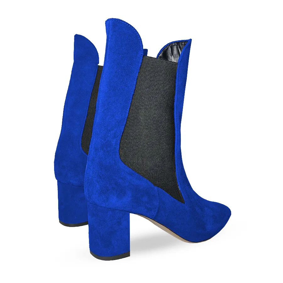 ELIZABETH BLUE SUEDE