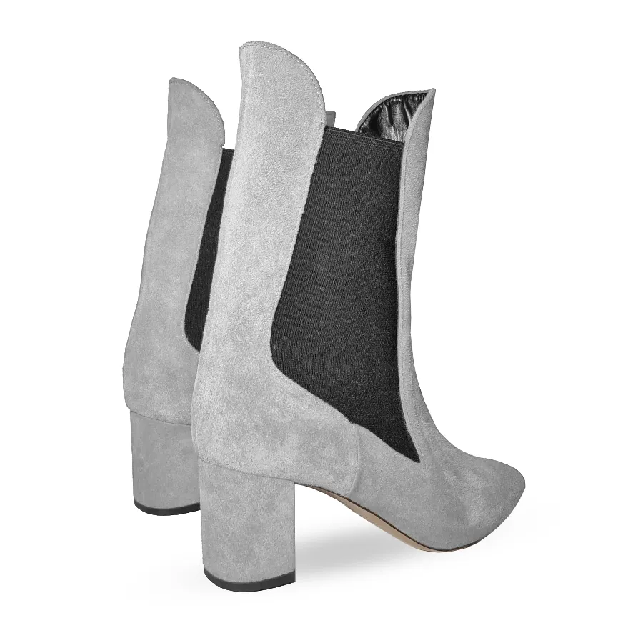 ELIZABETH GRAY SUEDE