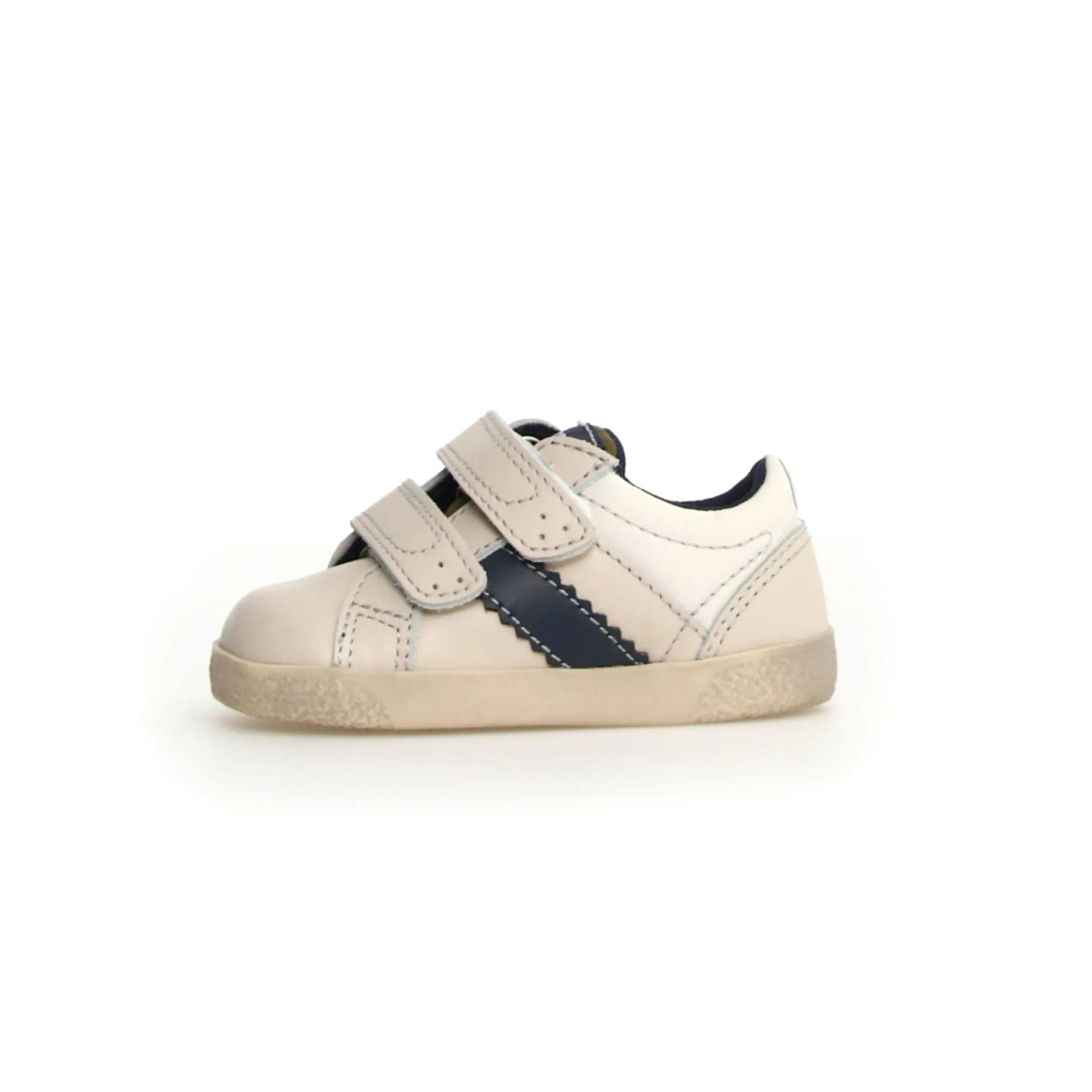 Falcotto Boy's Kilde Low Vl Casual Shoes - Milk / Navy