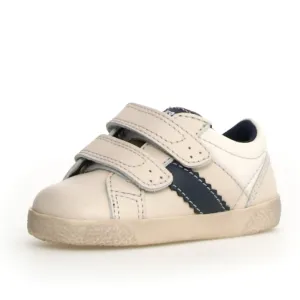 Falcotto Boy's Kilde Low Vl Casual Shoes - Milk / Navy