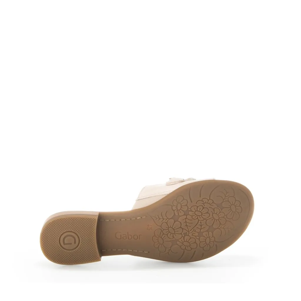*FINAL SALE*22.791.59 - Beige Leather||*VENTE FINALE*22.791.59 - Cuir beige