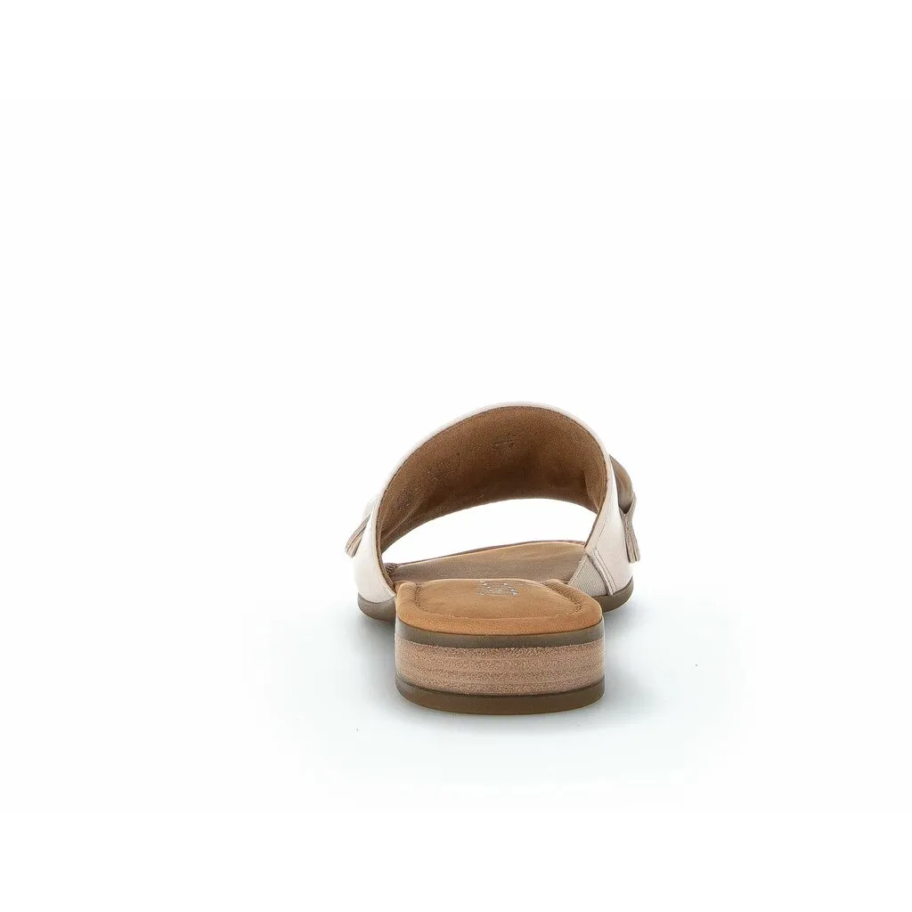 *FINAL SALE*22.791.59 - Beige Leather||*VENTE FINALE*22.791.59 - Cuir beige