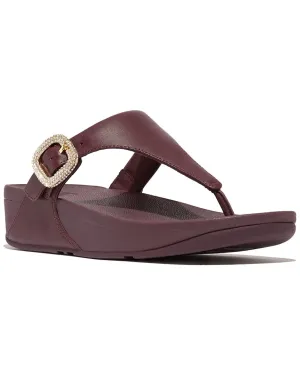 FitFlop Lulu Leather Toe Post Sandal
