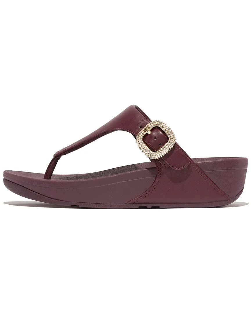 FitFlop Lulu Leather Toe Post Sandal
