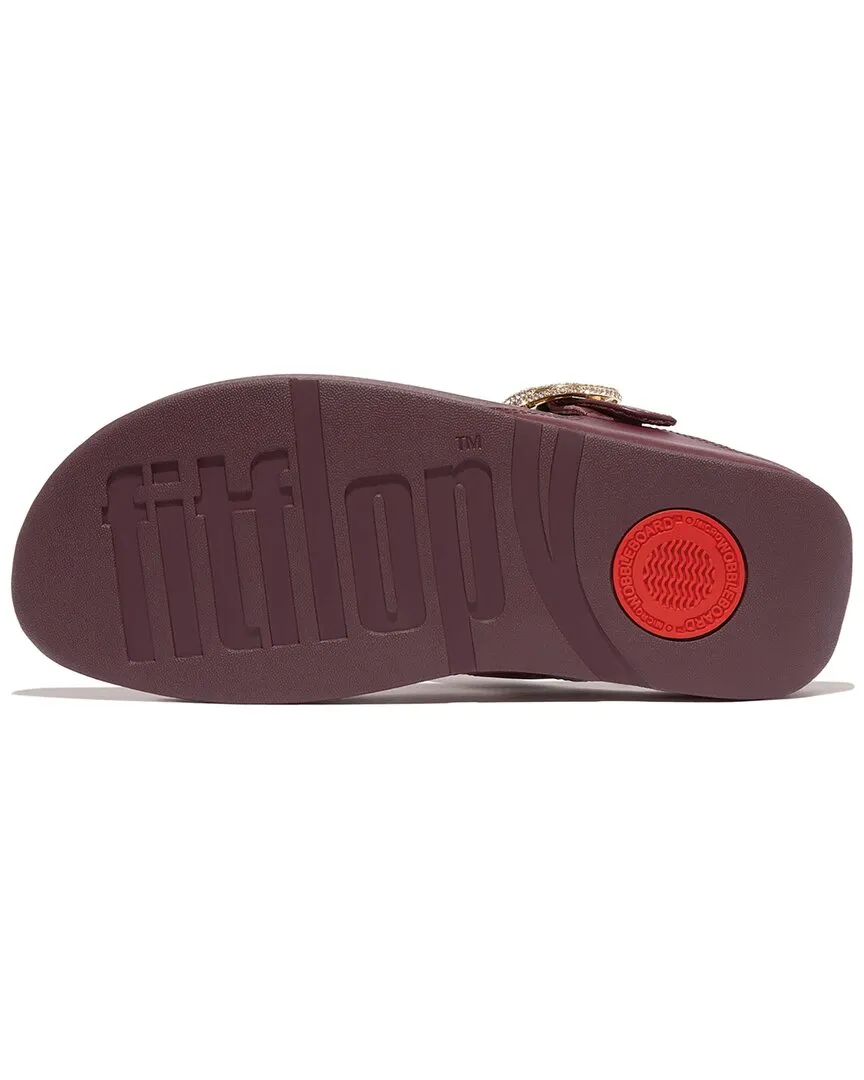 FitFlop Lulu Leather Toe Post Sandal