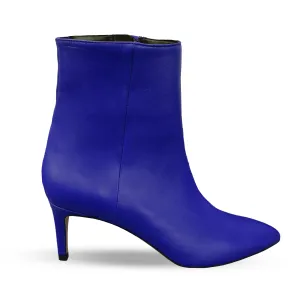 FLEUR BLUE LEATHER