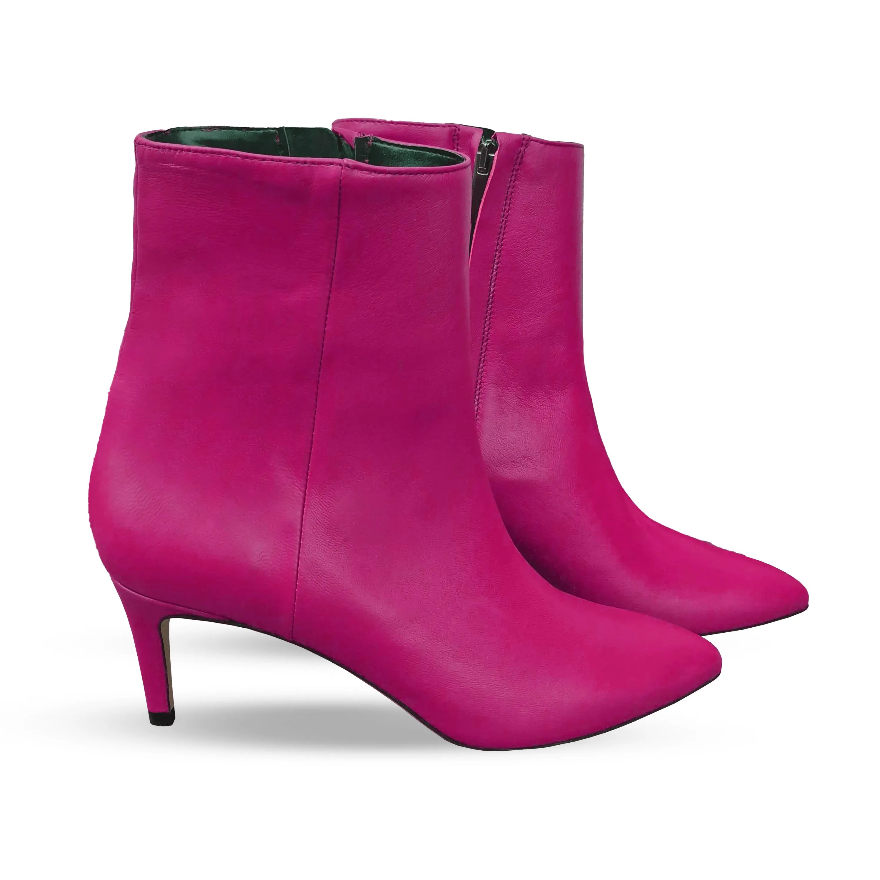 FLEUR FUCHSIA LEATHER