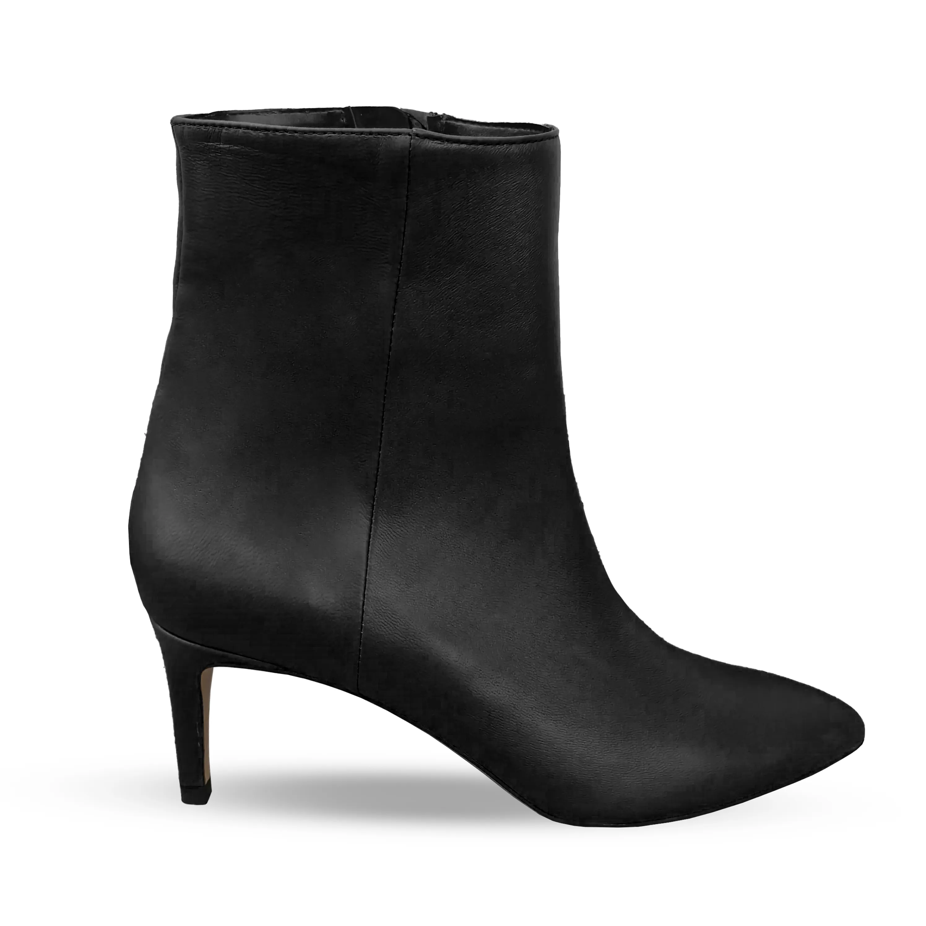 FLEUR LEATHER BLACK