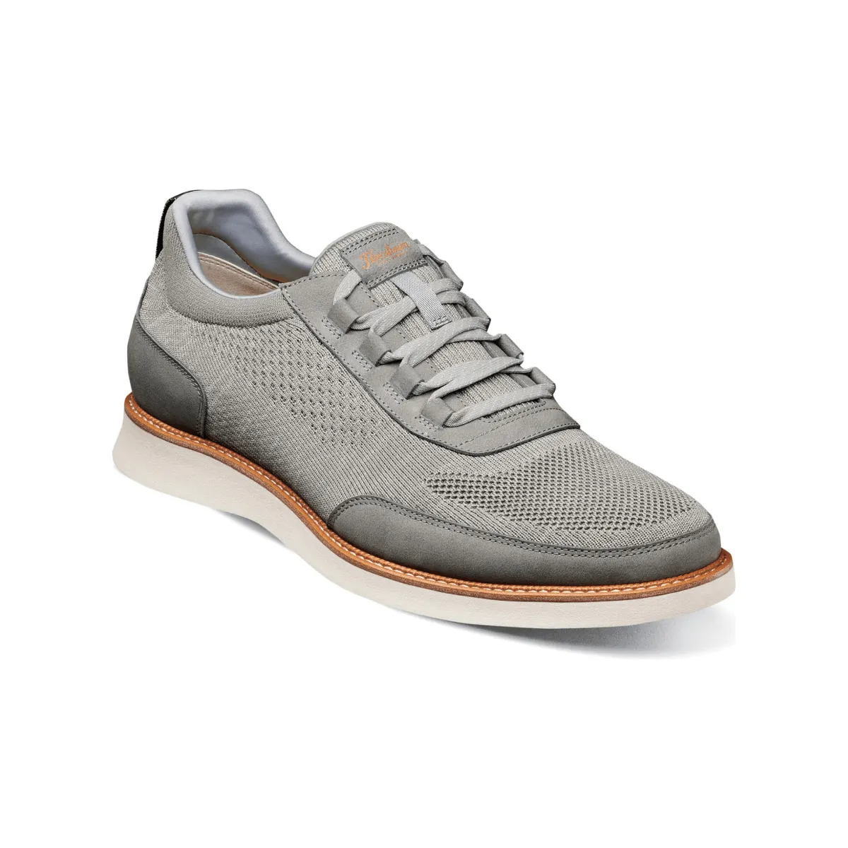 Florsheim Men's Launch Knit Elastic Grey