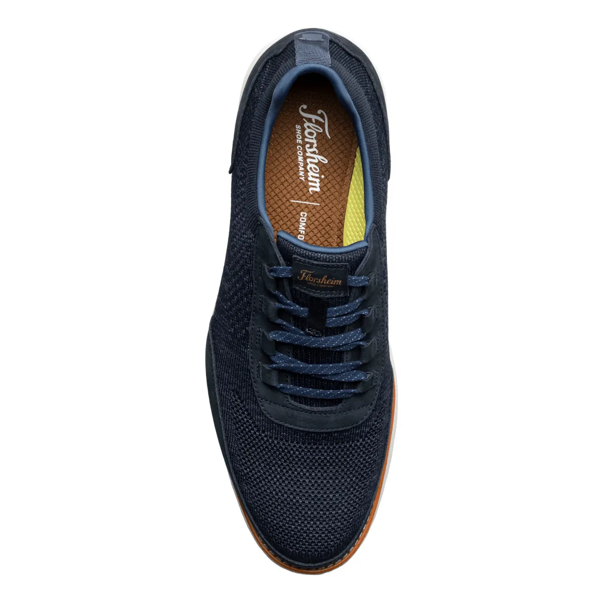 Florsheim Men's Launch Knit Elastic Navy
