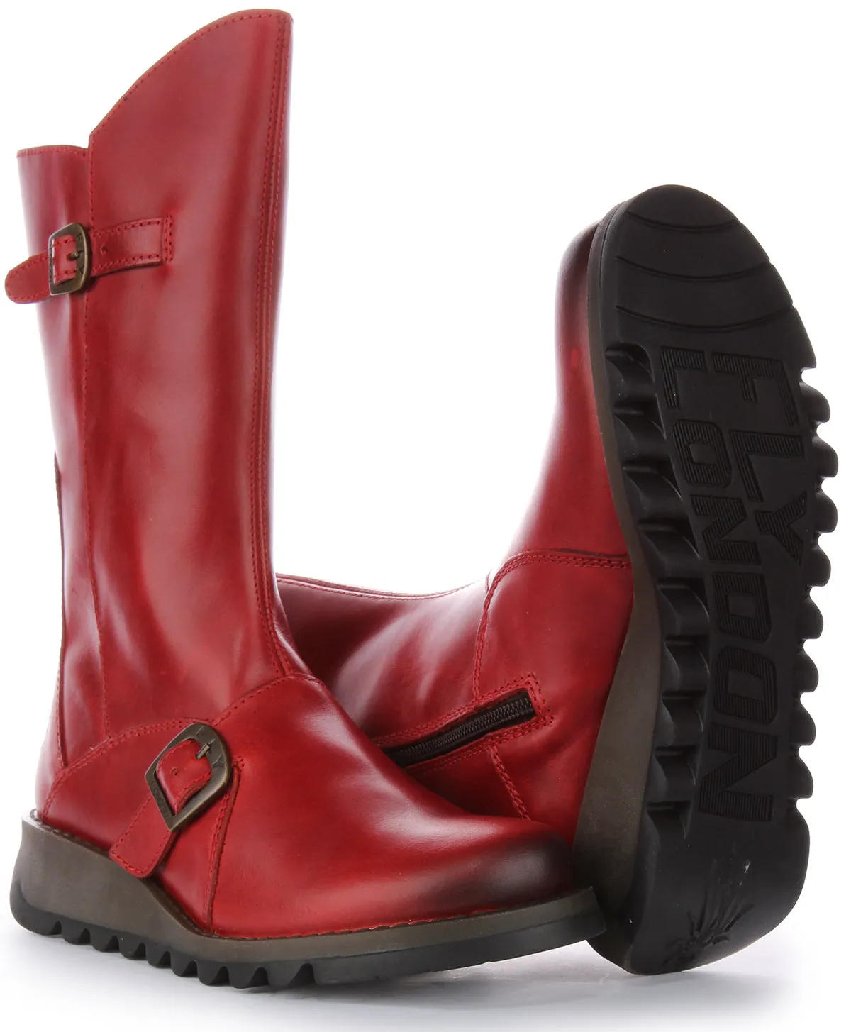Fly London Mes 2 In Red For Women