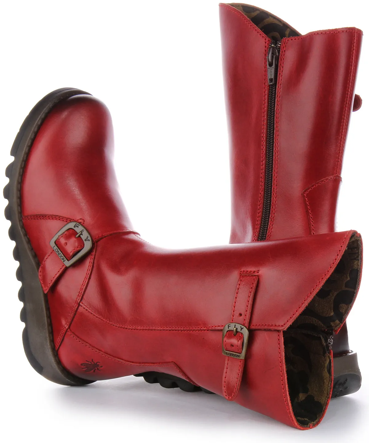 Fly London Mes 2 In Red For Women