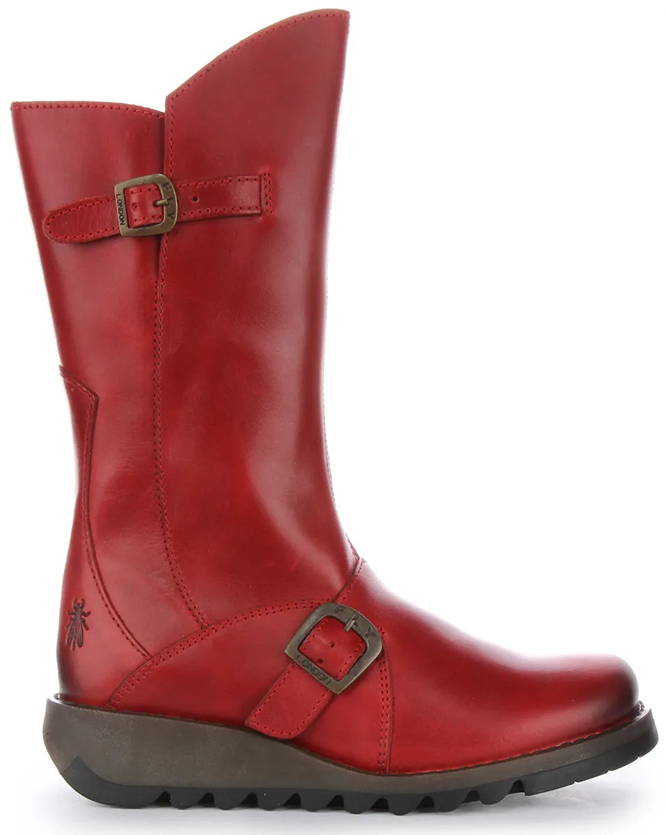Fly London Mes 2 In Red For Women