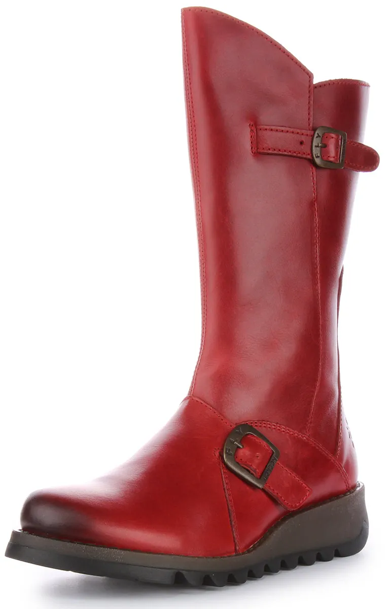 Fly London Mes 2 In Red For Women