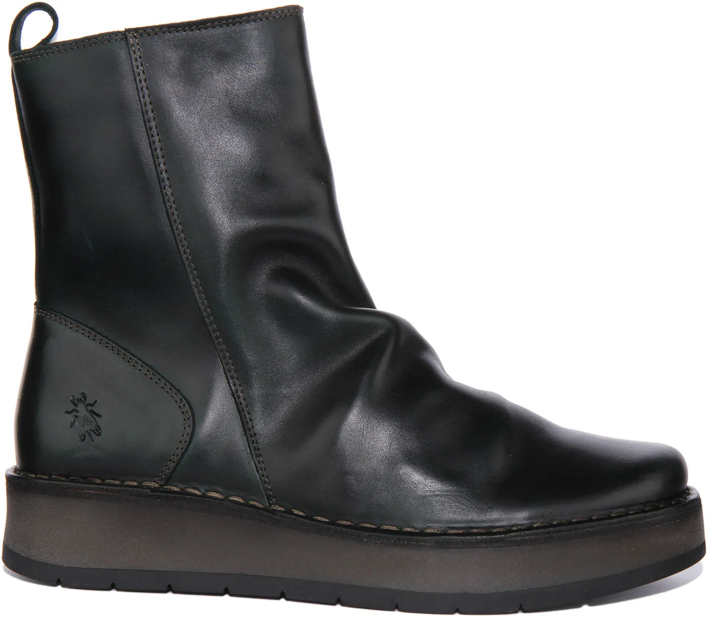 Fly London Reno053 In Petrol For Women