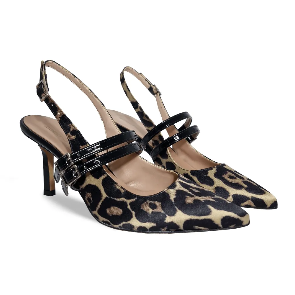 FRANCY SATIN ANIMALIER