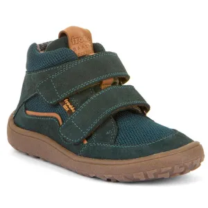 Froddo Boy's and Girl's Tex Autumn Barefoot Ankle Boots - Petroleum