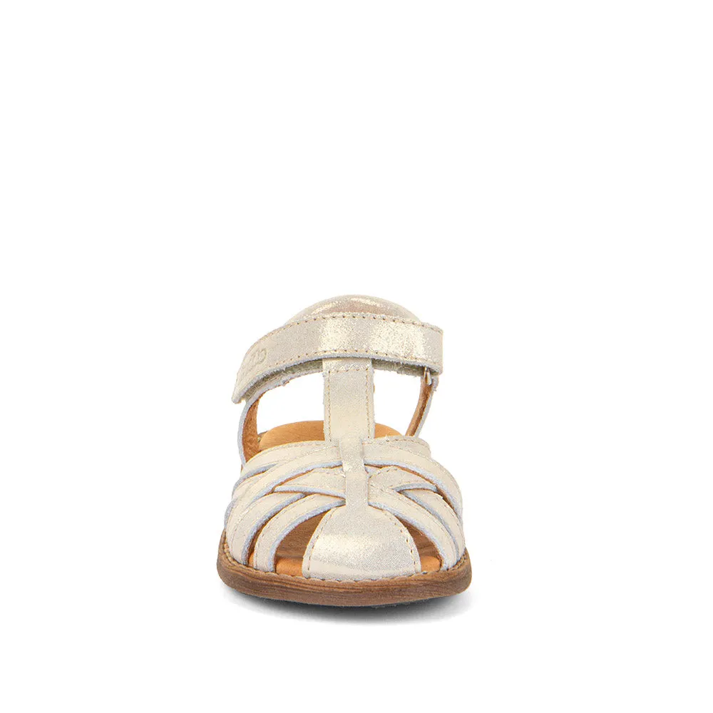 Froddo Girl's Lore Rosa Sandals - Gold Shine