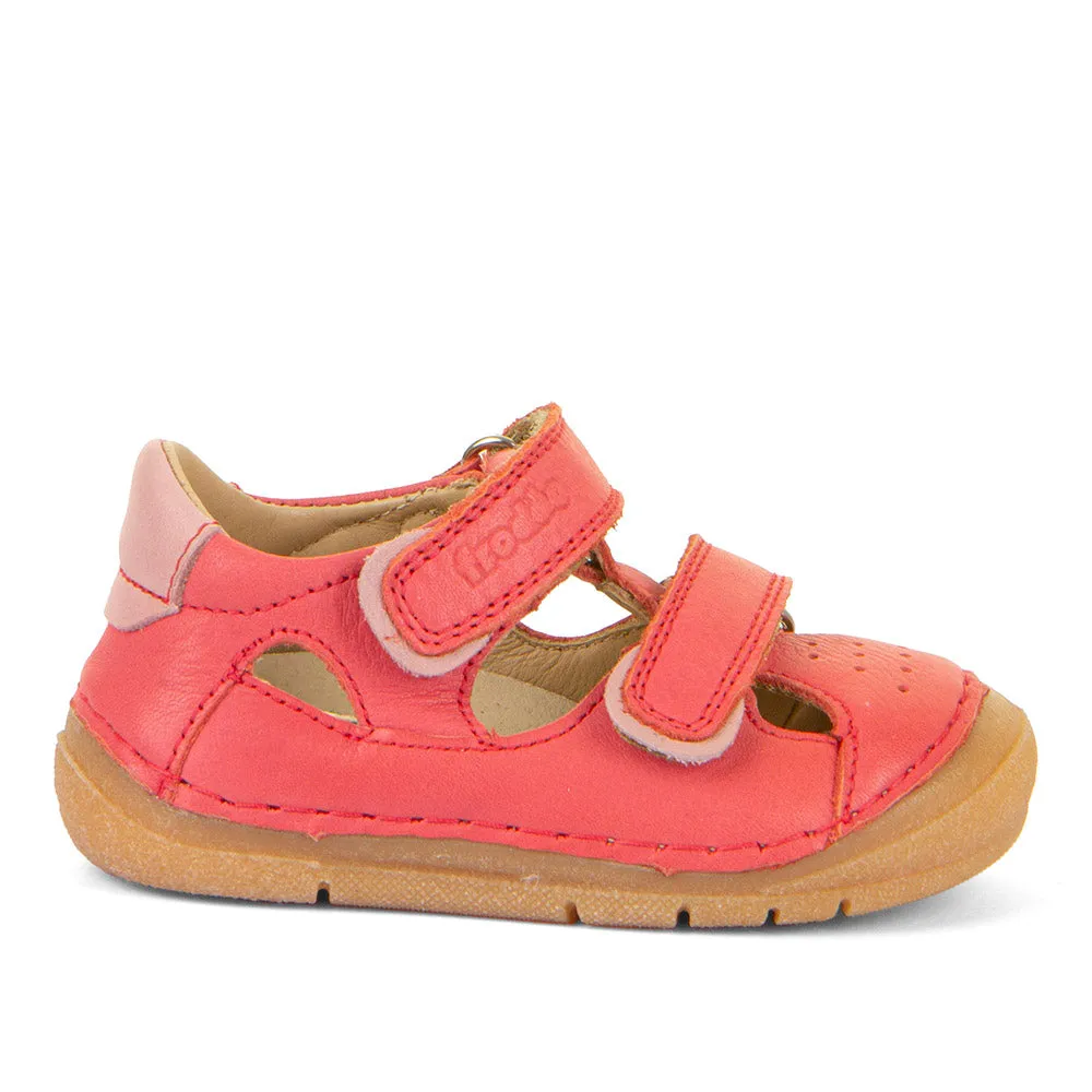 Froddo Girl's Paix Up Double Sandals - Coral