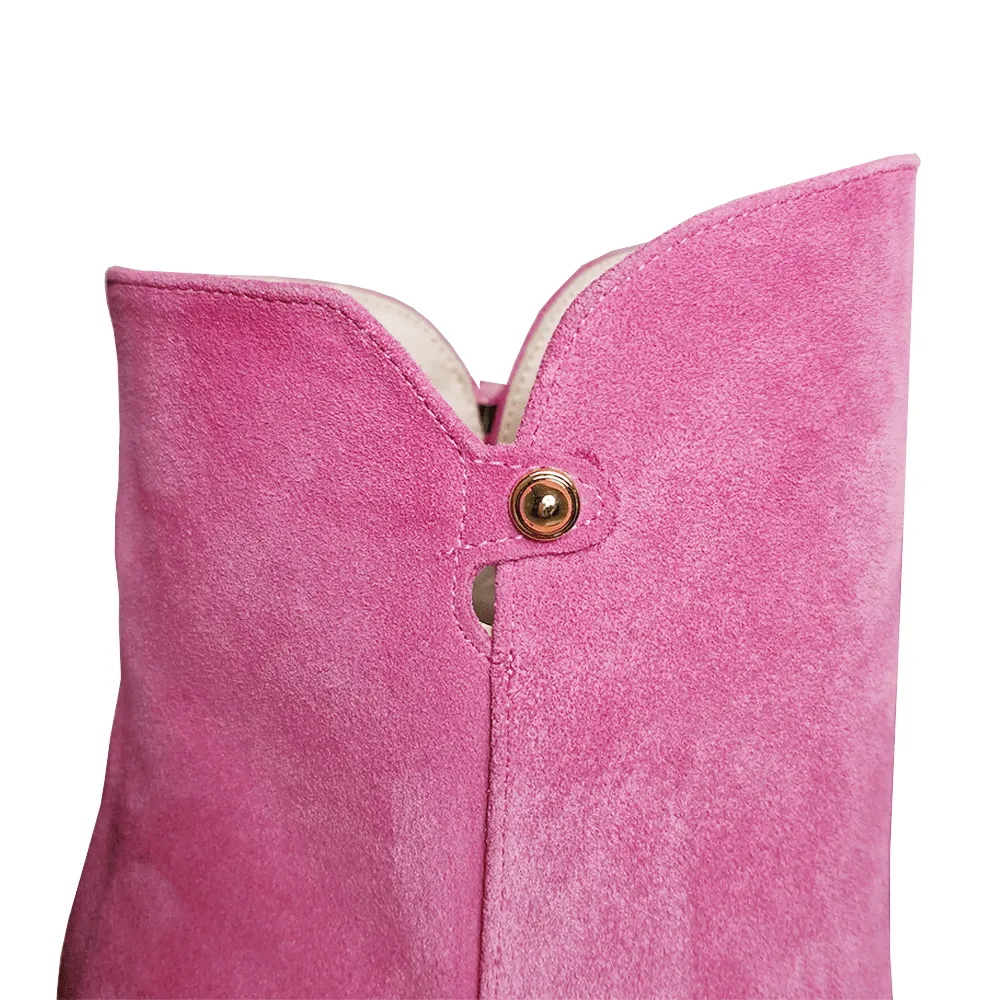 FUCHSIA SUEDE VANYA