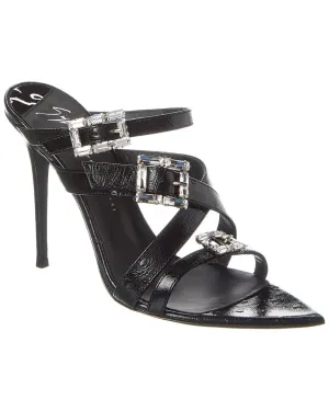 Giuseppe Zanotti Intriigo Orely 105 Leather Sandal