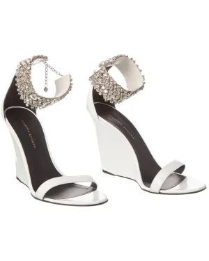 Giuseppe Zanotti Jetaime 105 Patent Wedge Sandal (Authentic Pre-Owned)