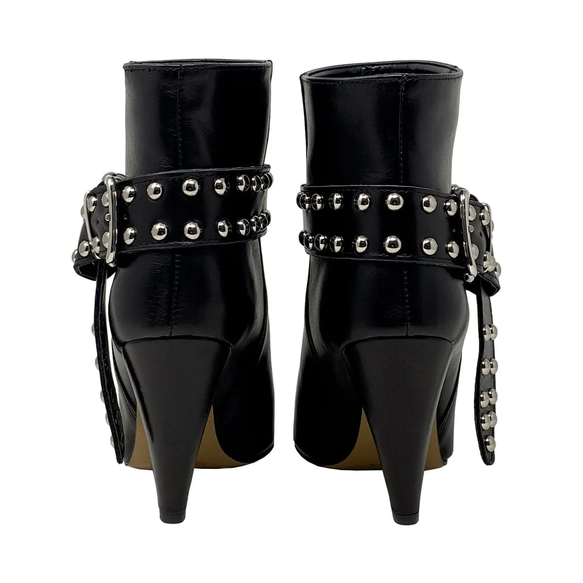 GRACE BLACK LEATHER
