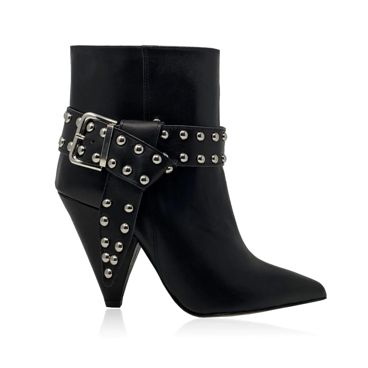 GRACE BLACK LEATHER