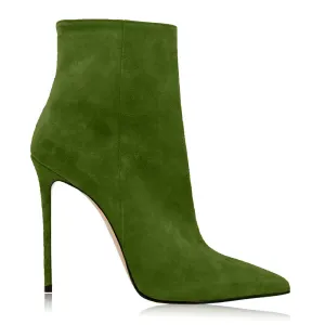 GREEN SUEDE SEKI
