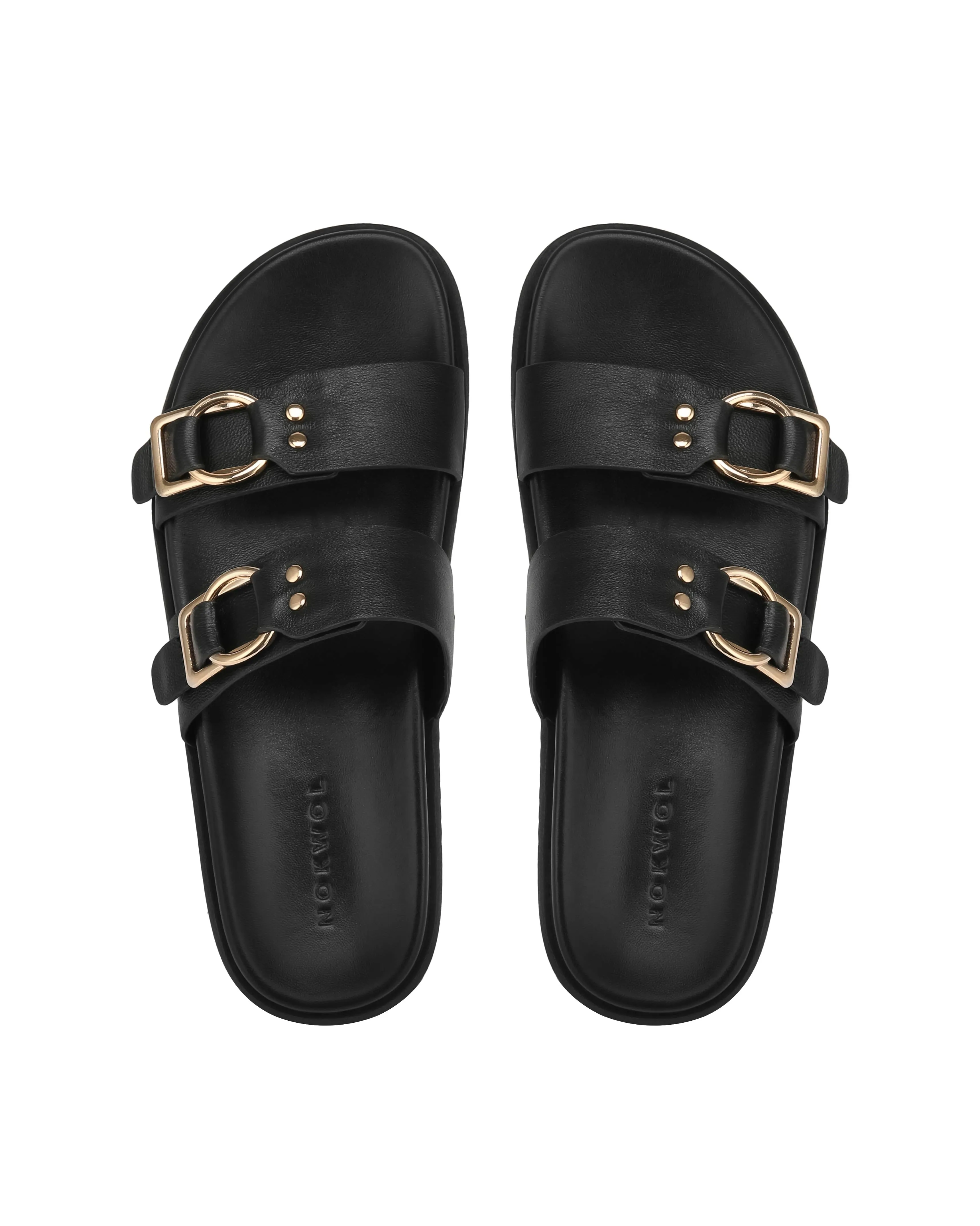 Hanni Sheep Leather Black