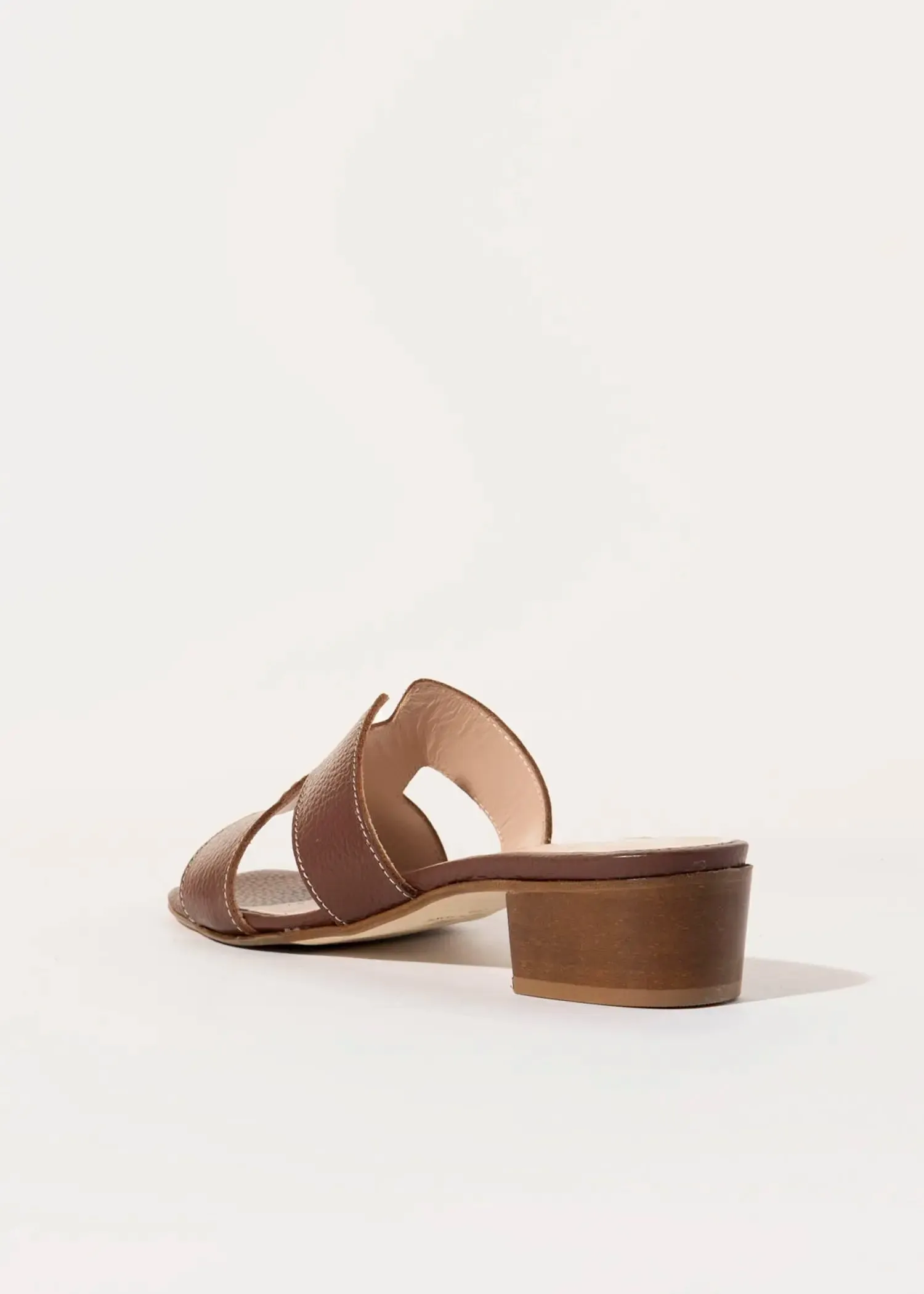 Heeled Slide Sandal