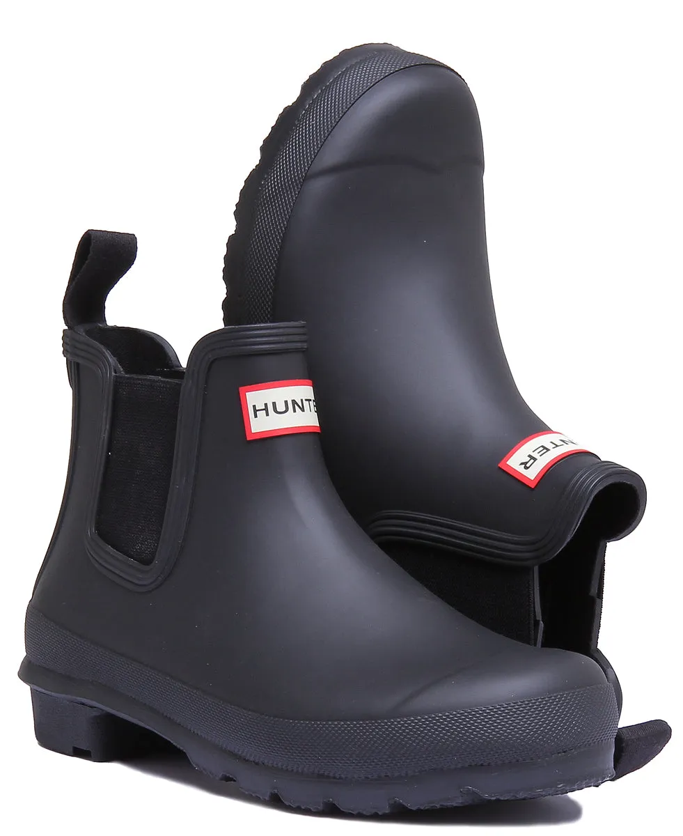 Hunter Original Womens Chelsea In Black For Women