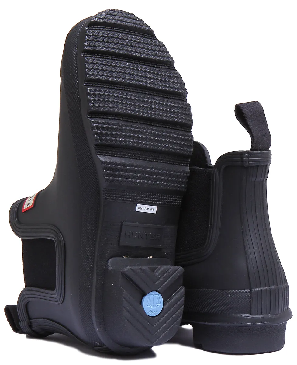 Hunter Original Womens Chelsea In Black For Women