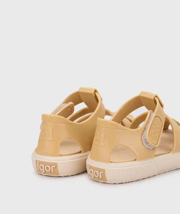Igor Boy's And Girl's Bay Sandals - Dijon