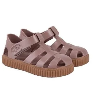 Igor Girl's Nico Caramelo Sandal, Rosa