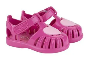 Igor Girl's S10310 Tobby Gloss Love Sandals - Fucsia