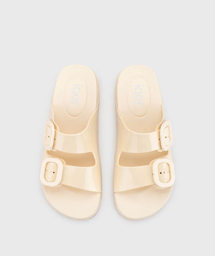 Igor Women's Habana Brillo Sandals, Marfil