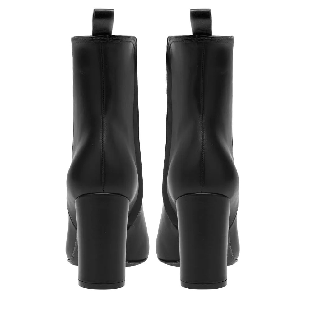 ISLA BLACK LEATHER