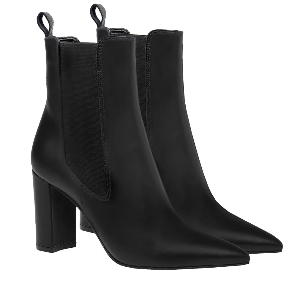ISLA BLACK LEATHER