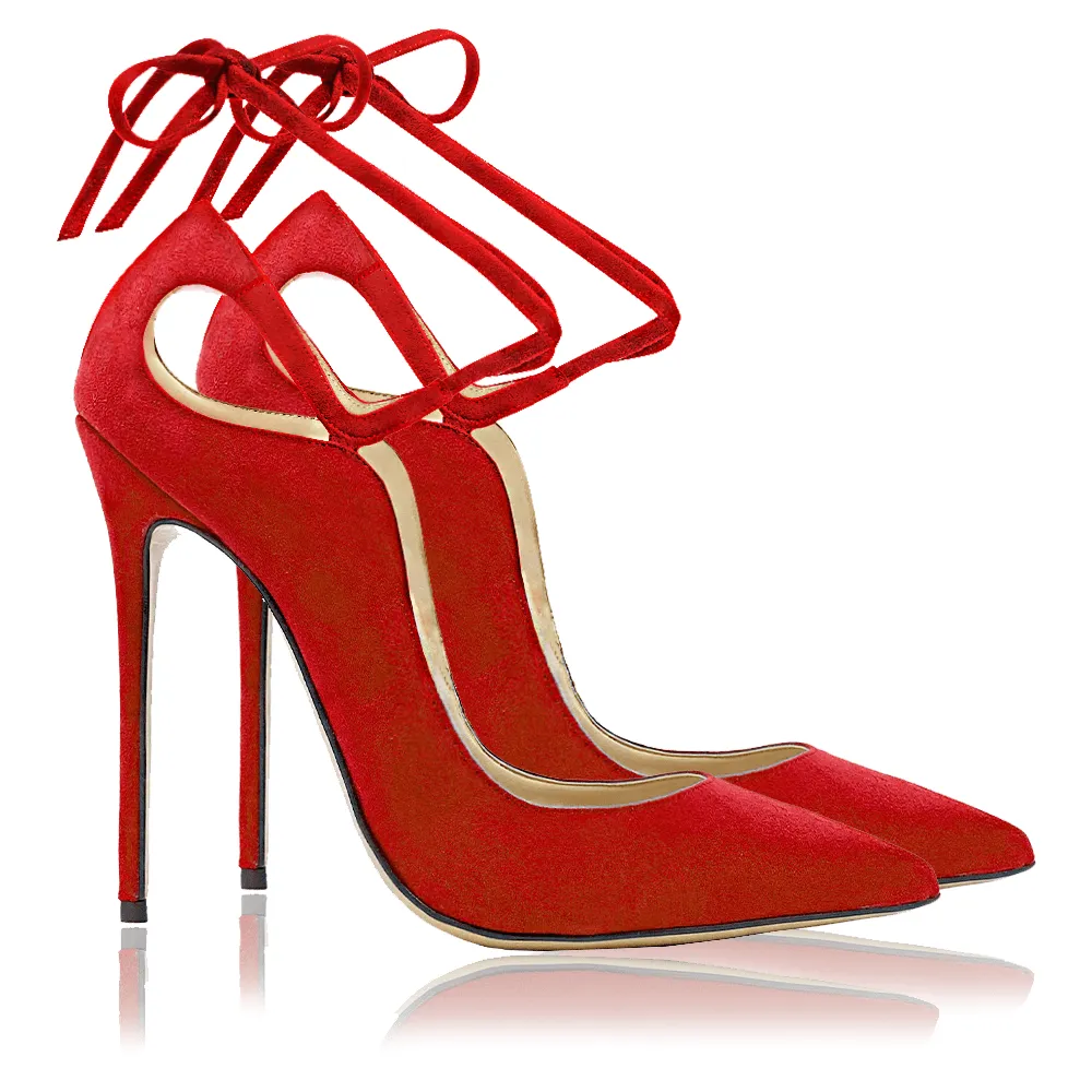 JADA RED SUEDE