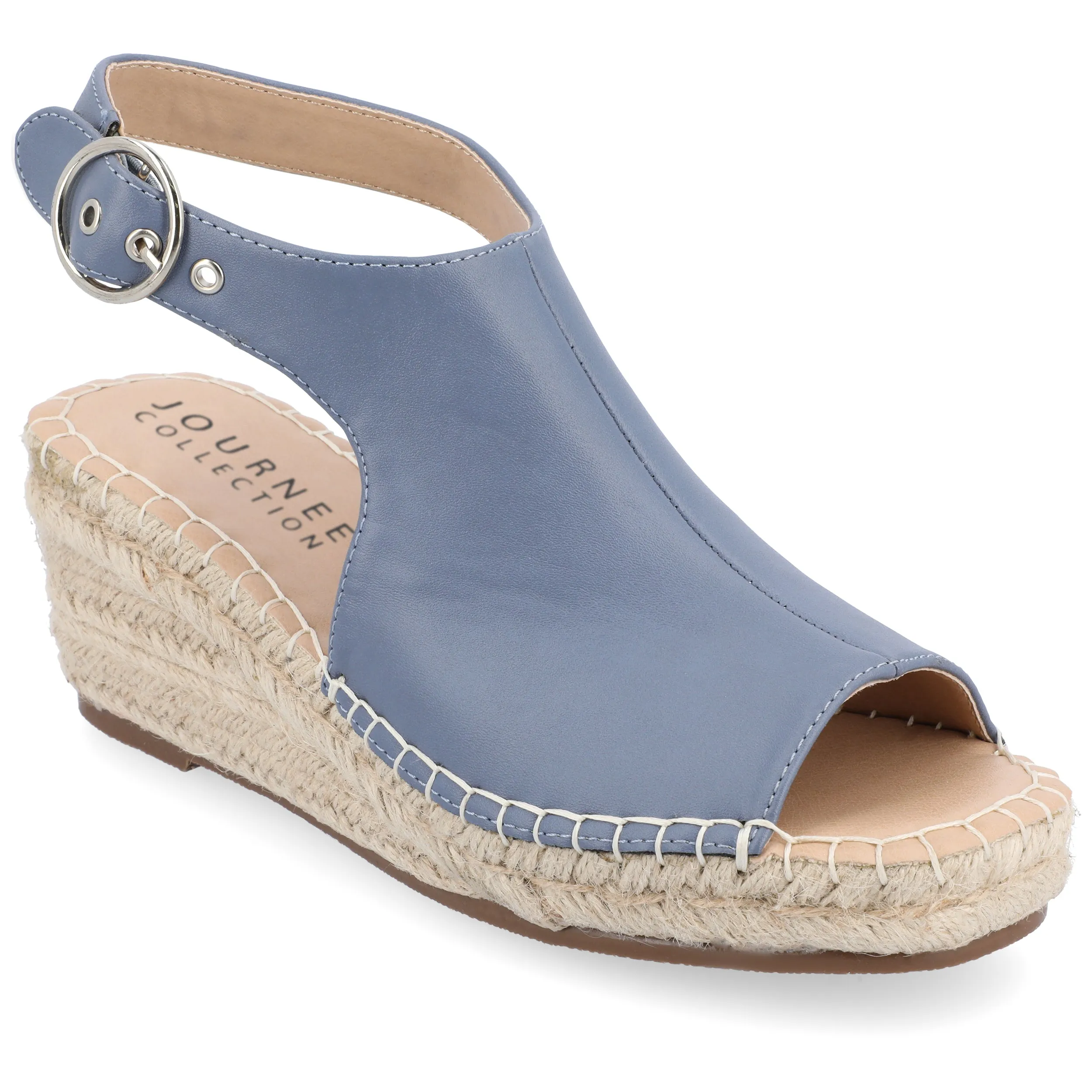 Journee Women's Crew Wedge Sandal