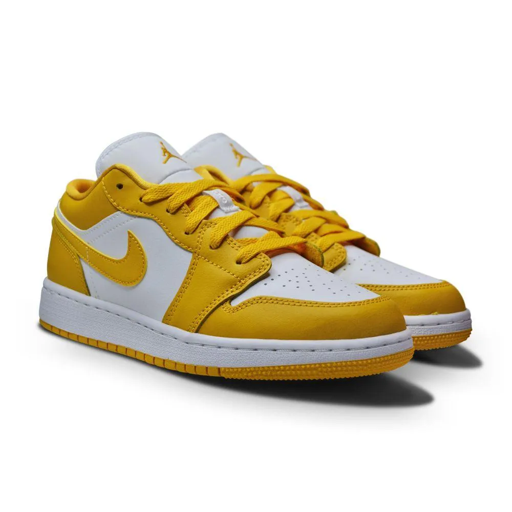 Juniors Nike Air Jordan 1 Low (GS) - 553560 171 - White Pollen