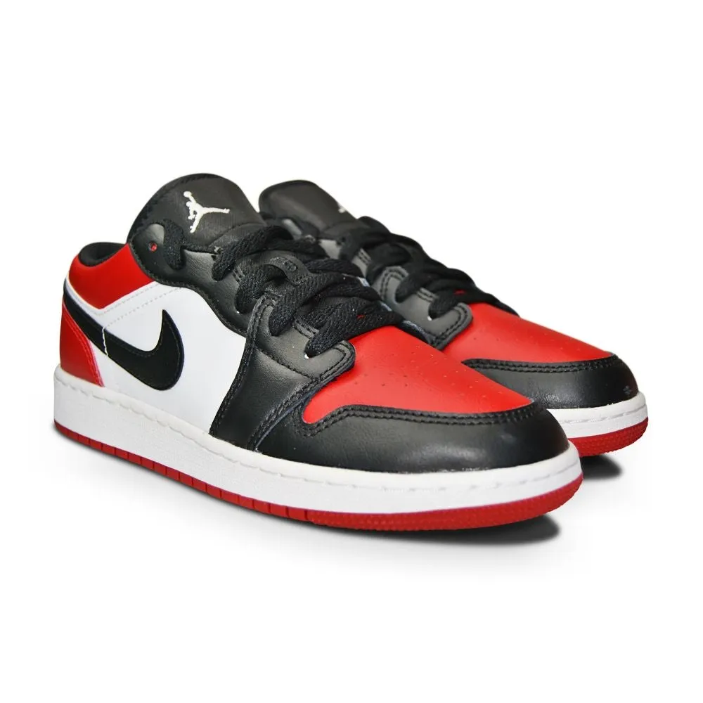 Juniors Nike Air Jordan 1 Low (GS) - 553560 612 - Gym Red White Black
