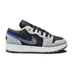 Juniors Nike Air Jordan 1 Low SE (GS) - DM4690 001 - LT Smoke Grey Multicolor