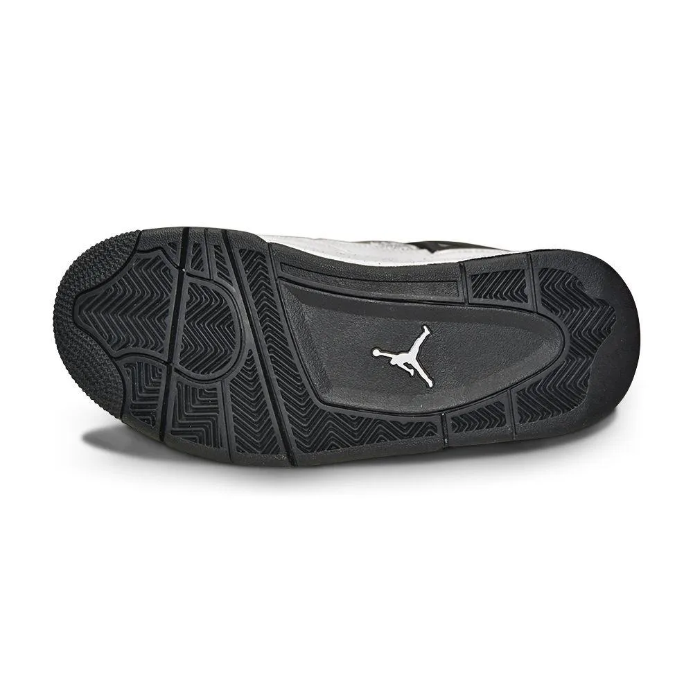 Juniors Nike Air Jordan 4 Retro SE (GS) - DC4101 100 - White Black Volt