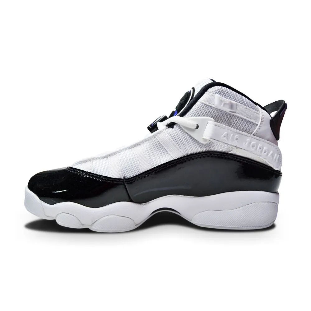 Juniors Nike Air Jordan 6 Rings (GS) - 323419 104 - White Black Dark Concord Clear
