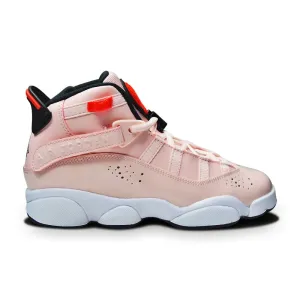 Juniors Nike Air Jordan 6 Rings (GS) - 323419 602 - Atmosphere Infrared 23 Black